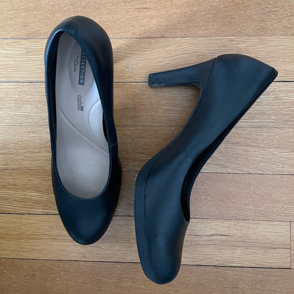 Clark’s Soft Cushion Comfort collection Black Size 9
